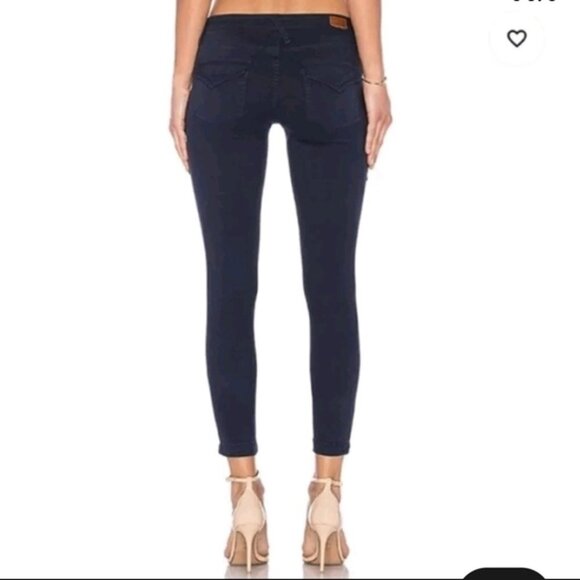 Joie Women’s Park Skinny Utility Cargo Pants - Navy Blue; Size 25 - Picture 5 of 13